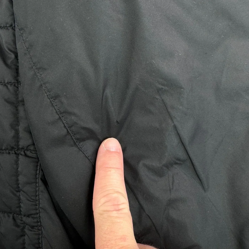 The North Face‎ Mens Jester Jacket Black Hybrid Quilted Insulated XXL F15 *FLAW